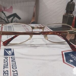 Gianni versace gold metal frames